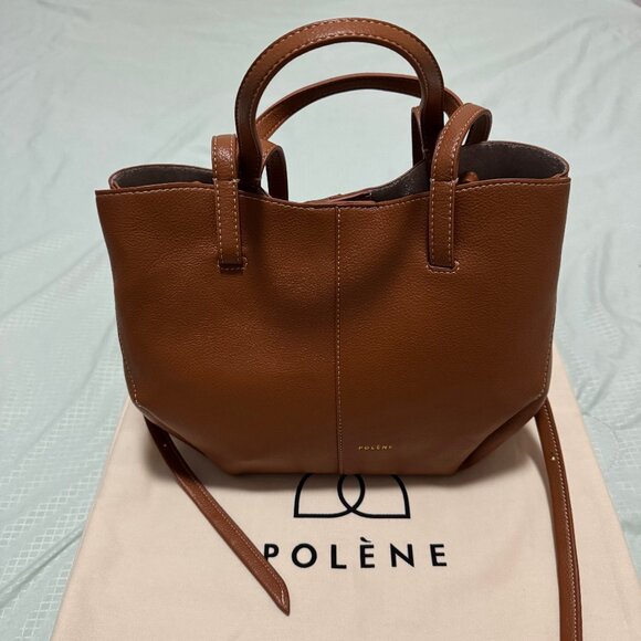 polene Cyme Mini Edition Textured Camel - Picture 1 of 9